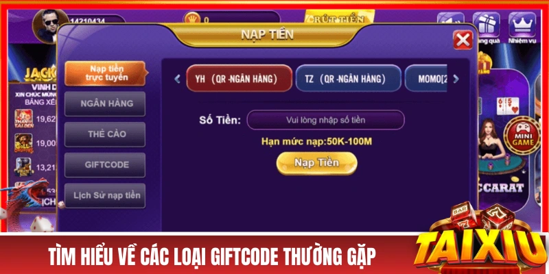 Tìm hiểu về các loại giftcode thường gặp
