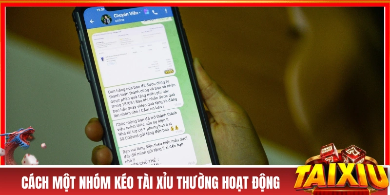 Nhóm Kéo Tài Xỉu - Lợi Ích Thực Sự Hay Là Chiêu Trò Lừa Đảo? Cách một nhóm kéo tài xỉu thường hoạt động