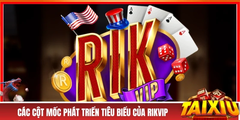 Các cột mốc phát triển tiêu biểu của RIKVIP