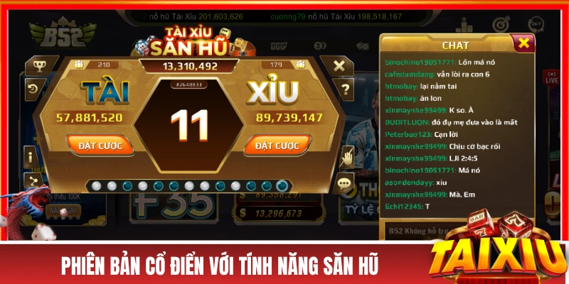 Phiên bản cổ điển với tính năng săn hũ